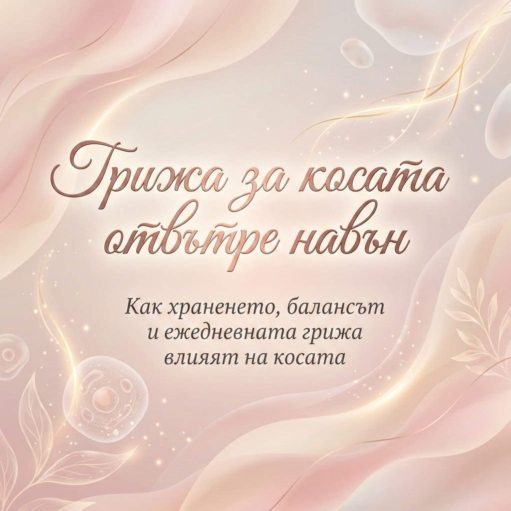 E-Книга "Грижа за Косата Отвътре-Навън"