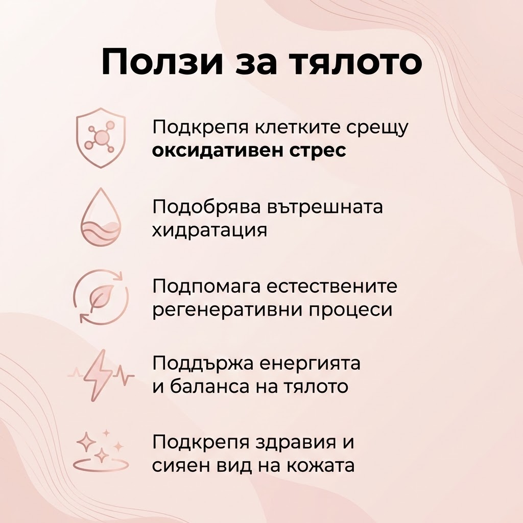 Rose Glow - Комплекс Витамини с Масло от Българска Роза