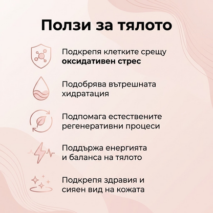 Rose Glow - Комплекс Витамини с Масло от Българска Роза