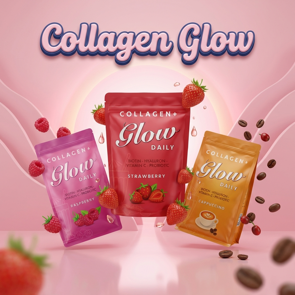 Collagen Glow™ - Напитка за Красота и Женско Здраве